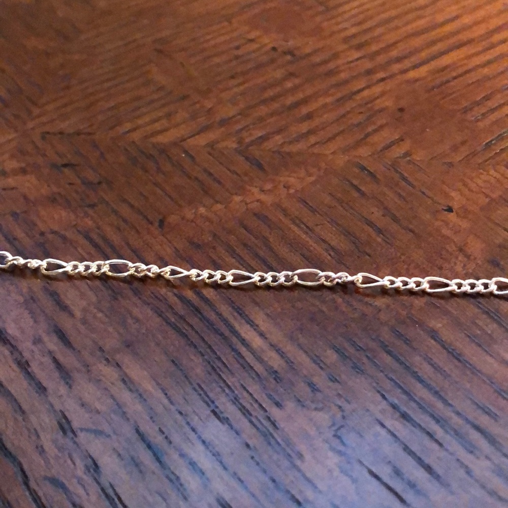 Silver Chain Anklet - Picture 2 of 4
